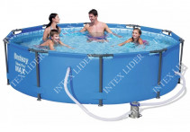 Бассейн BestWay, 305х76см, фильтр 1249 л/ч (56408)